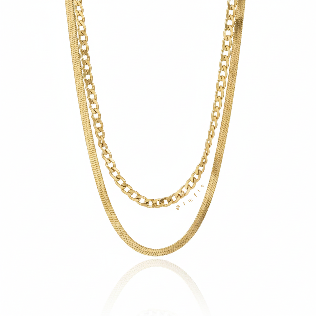 Manon - Chain Layered Necklace