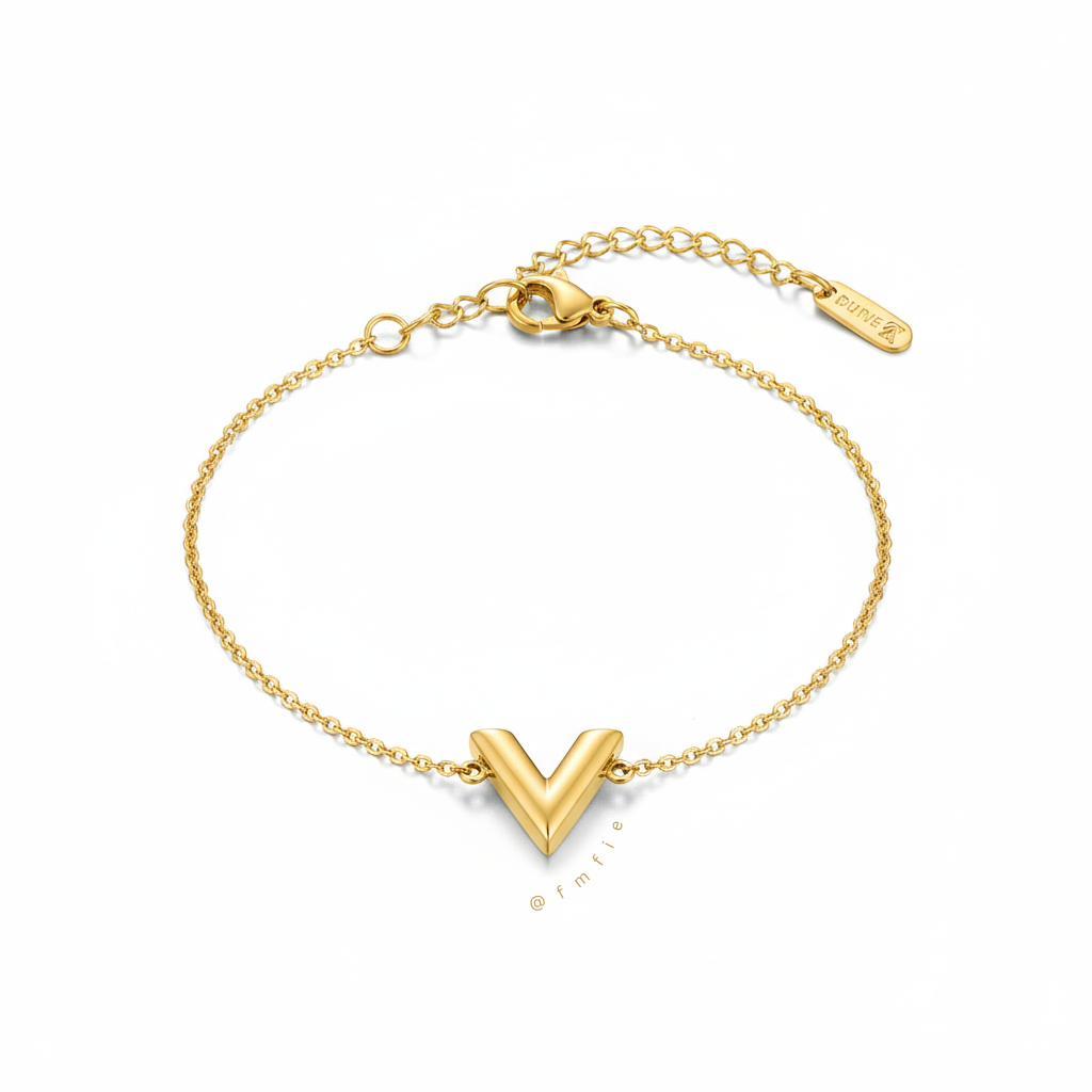 Juniper - V-Shaped Wraparound Bracelet